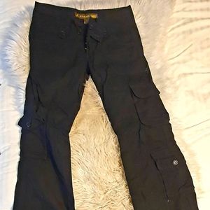 NWT Low rise flare leg cargo pants